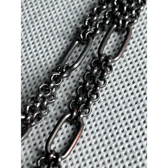 Vintage Heart-Shaped Necklace With Chain - Picture 3 of 6